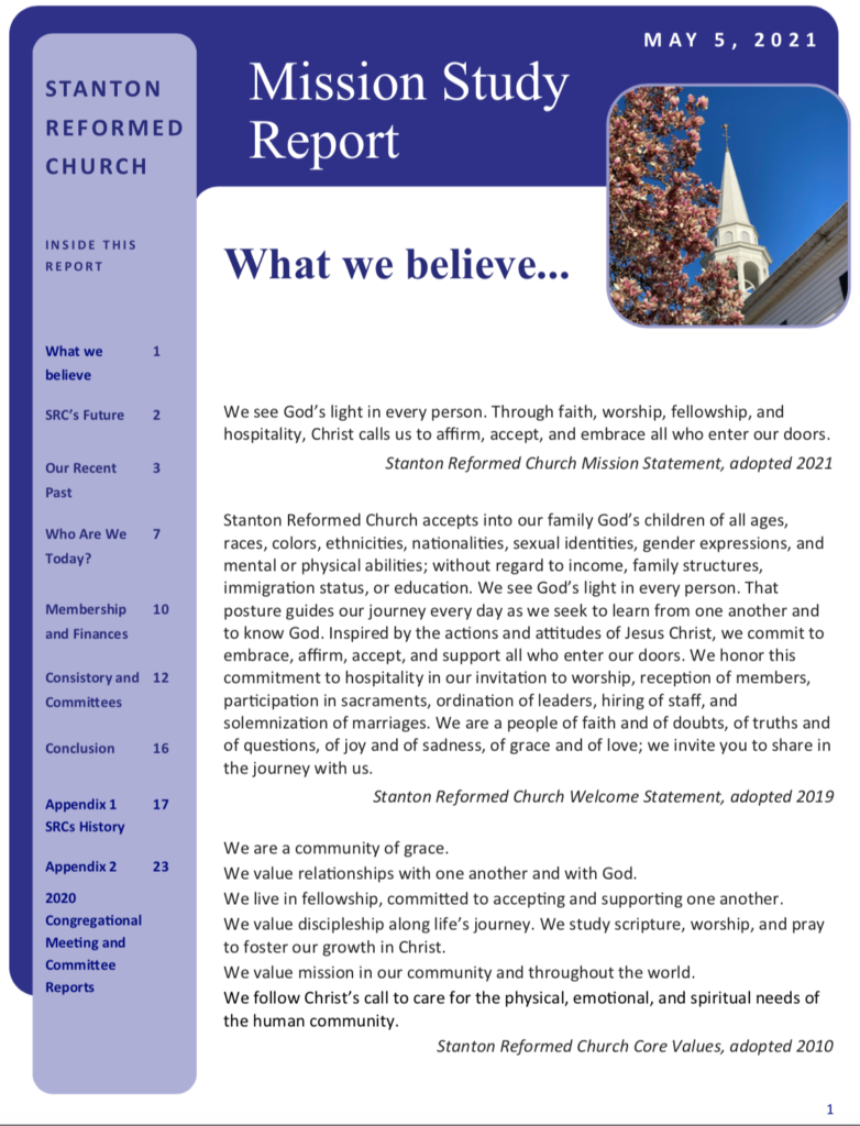 Stanton Mission Study Report 2021 link